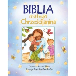 Biblia małego chrześcijanina niebieska.Oprawa twarda